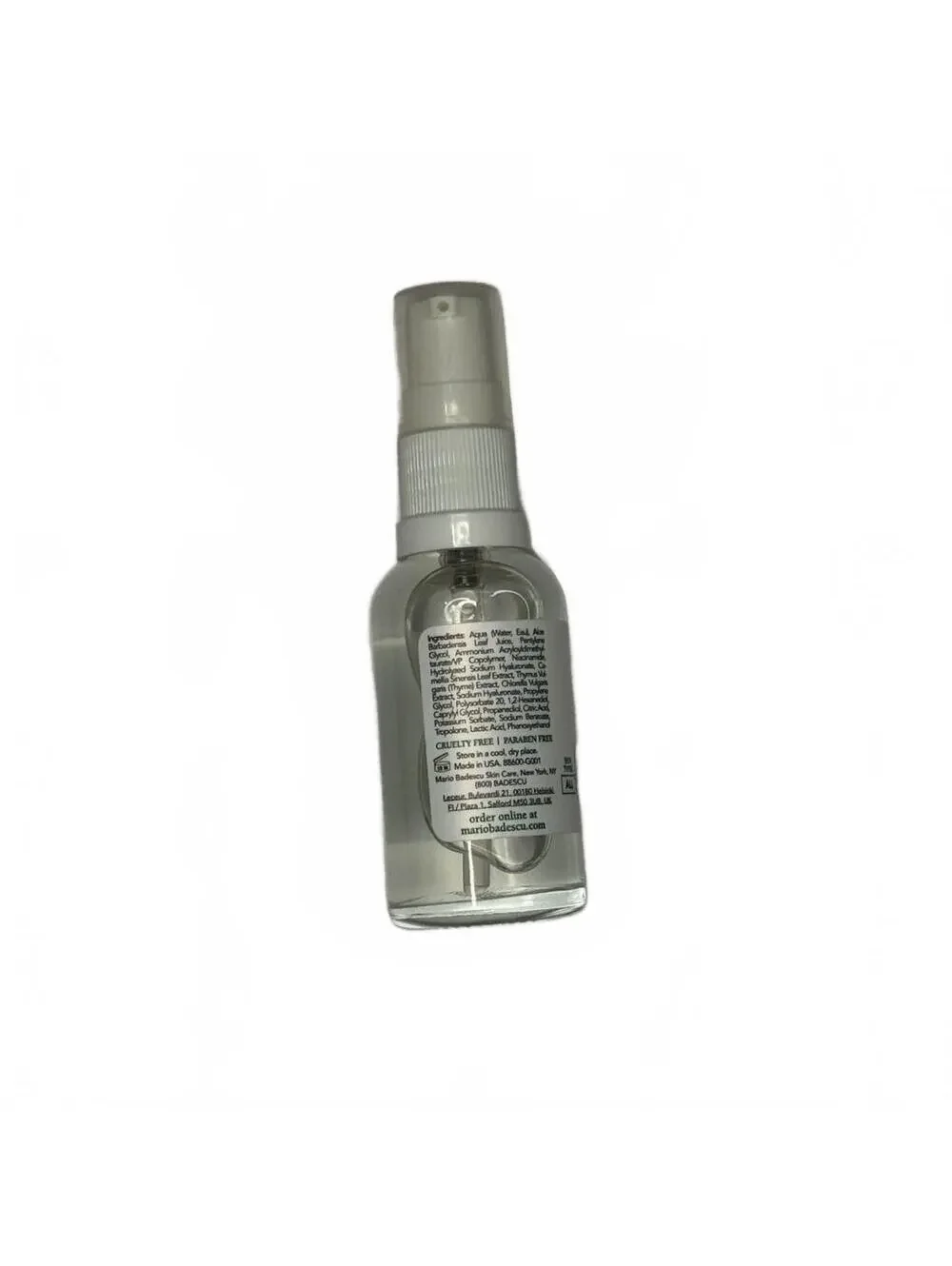 Mario Badescu serum contains
